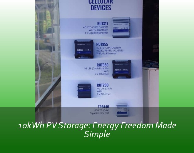 10kWh PV Storage: Energy Freedom Made Simple